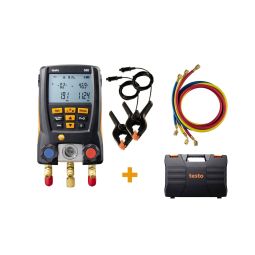 testo 550 digital manifold kit - with Bluetooth® and set of 3 filling tubes