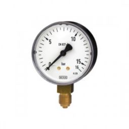 Bourdon tube pressure gaugeLower mount, standard (Price & availability on application)