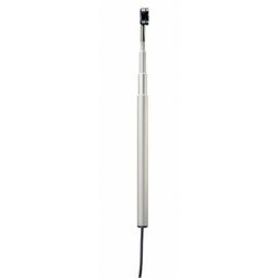 Flat head surface probe with telescopic handle