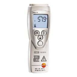 testo 112 highly accurate temperature measuring instrument - with PTB approval