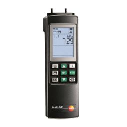 testo 521-3 - Differential pressure measuring instrument (up to 2.5 hPa)