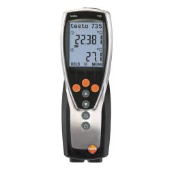testo 735-1 - Temperature measuring instrument (3-channel)
