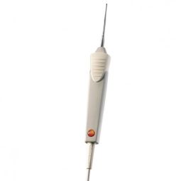 Waterproof precision immersion/penetration probe without visible penetration hole